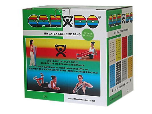 CanDo Latex Free Exercise Band Rolls