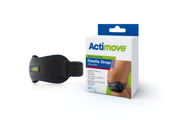 Actimove Patella Strap Adjustable Universal, Black