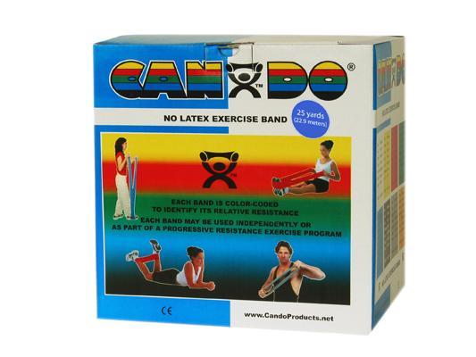 CanDo Latex Free Exercise Band Rolls