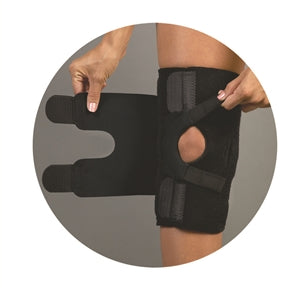 Med Spec Dynatrack Patella Stabilizer with Metal Hinges, Coolflex,