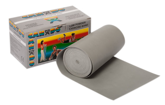 CanDo® Low Powder Exercise Band Rolls