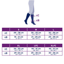 JOBST ActiveWear Knee High 20-30 mmHg Closed Toe