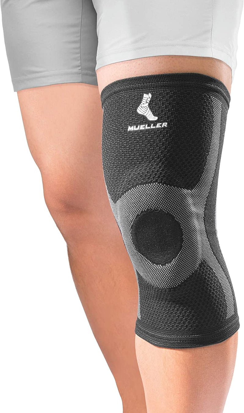 Mueller Premium Knit Knee Support with Gel Pad