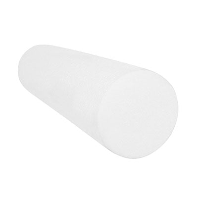 CanDo White PE Foam Roller