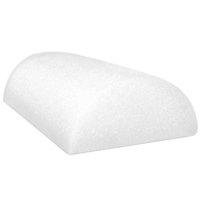 CanDo White PE Foam Roller