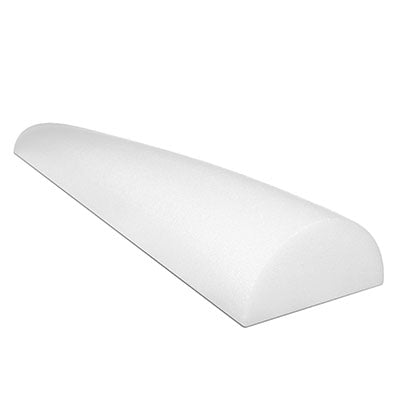 CanDo White PE Foam Roller