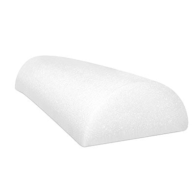 CanDo White PE Foam Roller