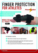 PowerSplint PRO - Sports Finger Splint Guard Protector