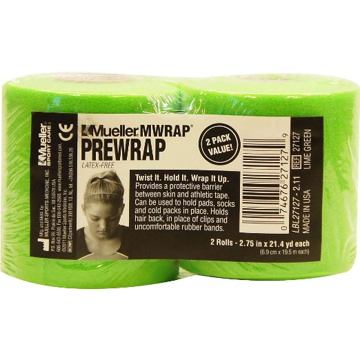 Mueller M Wrap MultiPurpose PreWrap, 2 3/4" x 21.4 yds - 2-Pack Rolls