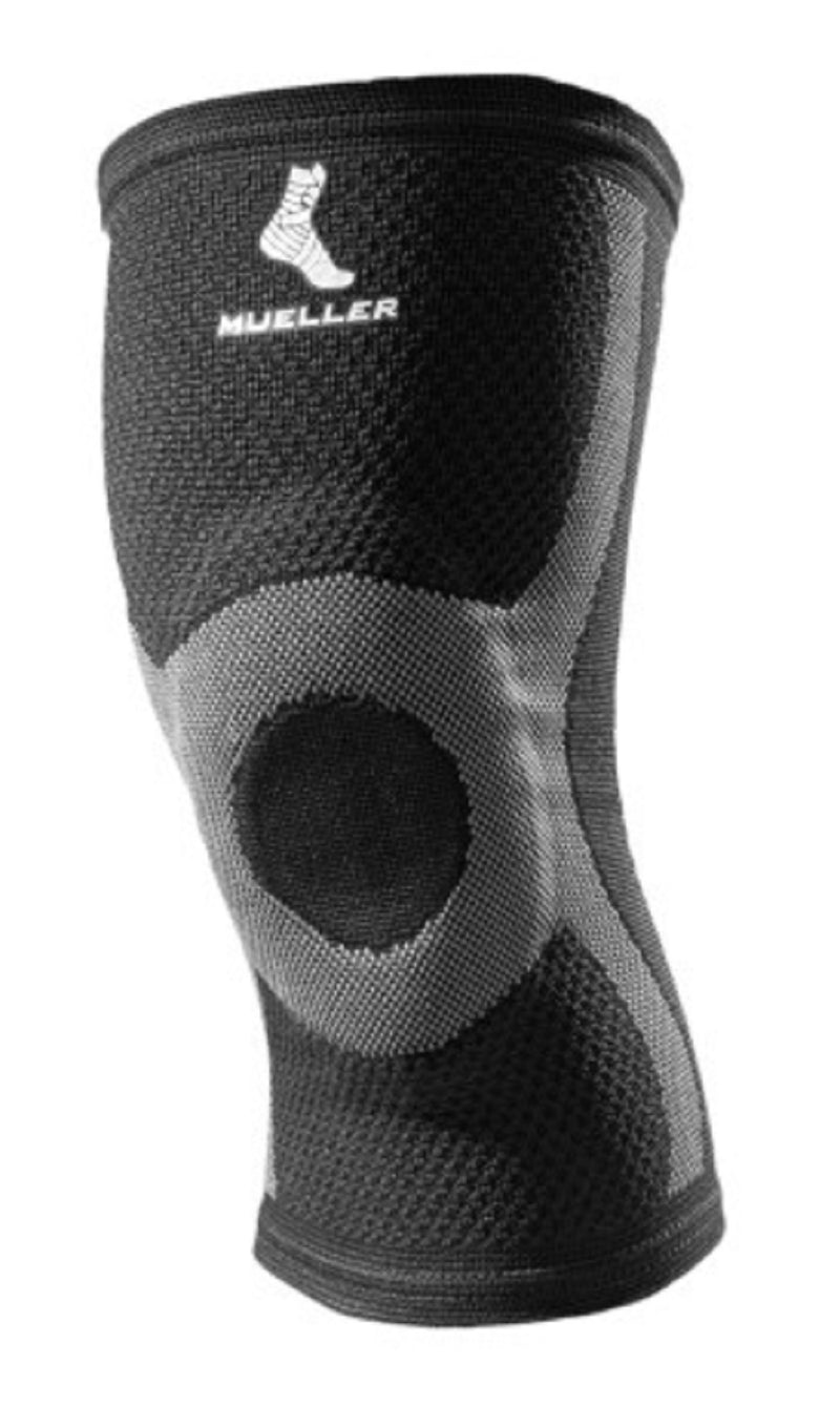 Mueller Premium Knit Knee Support with Gel Pad