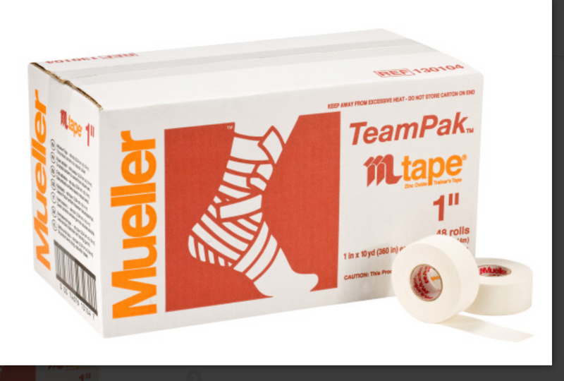 Mueller MTape Athletic Tape - White