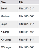 Med Spec Back-n-Black Low Profile Lumbar-Sacral Support