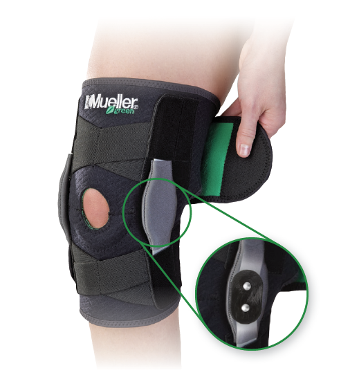 Mueller Green Adjustable Hinged Knee Brace