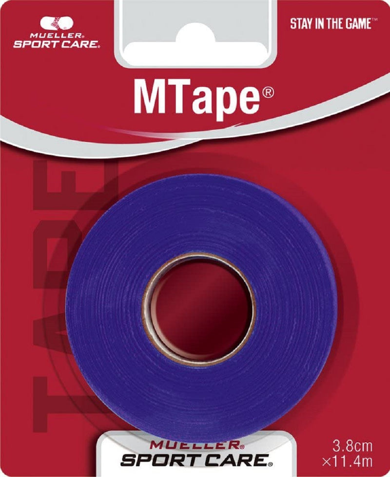 Mueller MTape, Clamshell, 1.5" x 10 yd