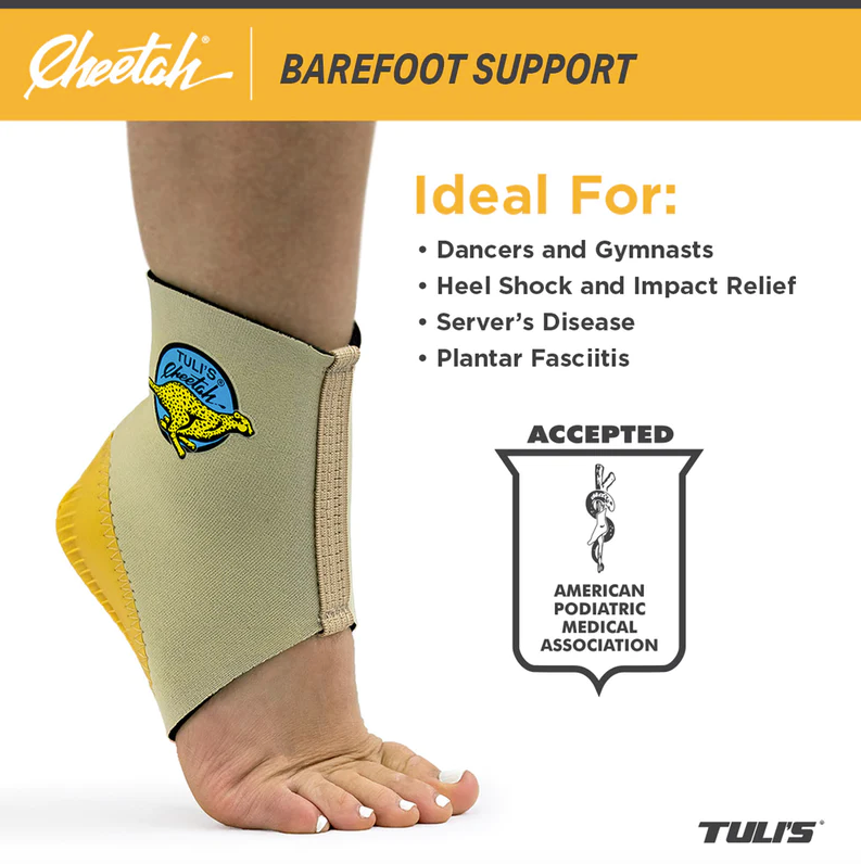 Tuli's® Cheetah® Heel Cup With Compression Sleeve