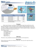 SkiL-Care Aqua Air Exerciser