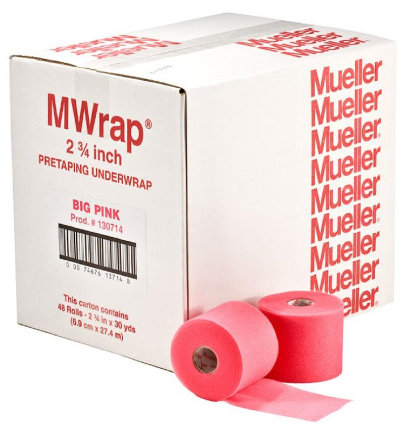 Mueller MWrap, 2 3/4" x 30 Yd - Big Bold MWrap - Pre-Taping Foam Underwrap