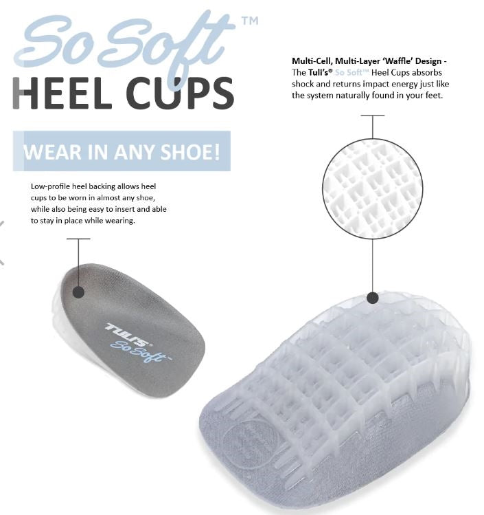 Tuli's® So Soft® Heavy Duty Heel Cups