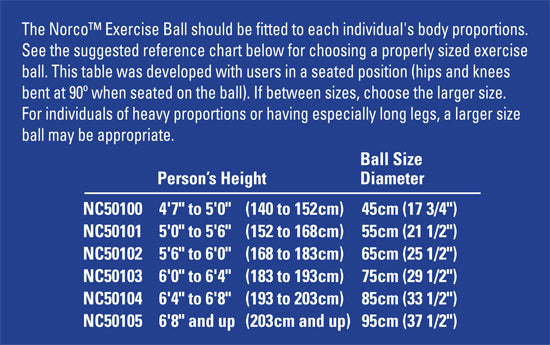 Norco® Exercise Balls